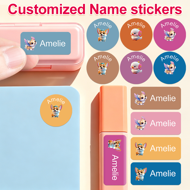 Personalized Name Box - Kişiselleştirilmiş İsim Etiketleri - Saklama kutusu