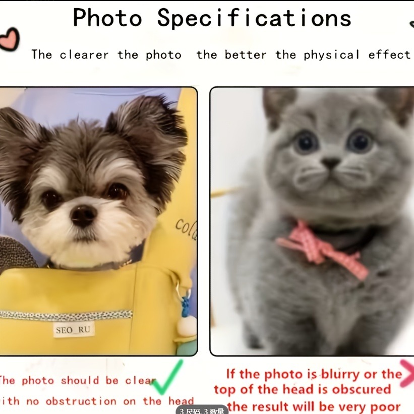 Özel Şekilli Evcil Hayvan Akri - Pet Portrait Custom incelemesi ve fiyatı
